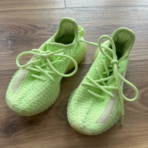 adidas gazelle silver green womens Adidas Yeezy Boost 350 V2 'Glow' | EG5293